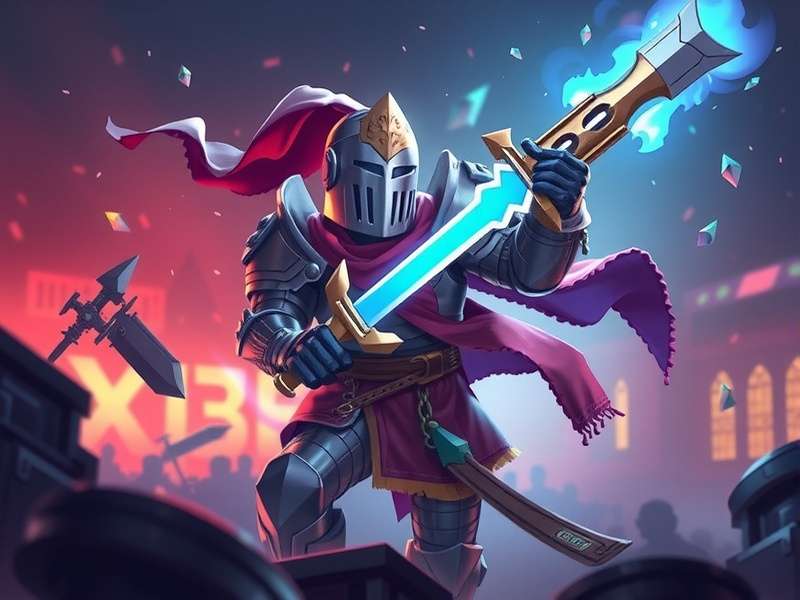Champion Knight S Arena Game Banner